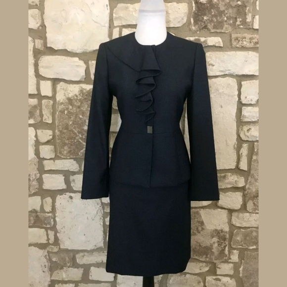 calvin klein petite skirted raincoat